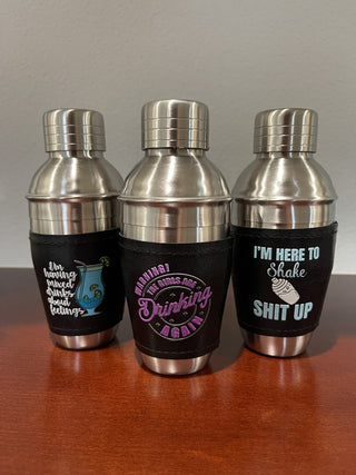 Mini Cocktail Shaker-Shake $hit Up|72810
