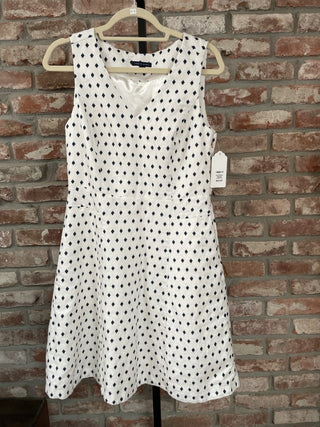 Tommy Hilfiger Blue DIamond Sleeveless Dress Sz 8 02000325 RSV|57088