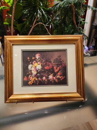 Framed Art Flowers & Fruit by Roesen|72219