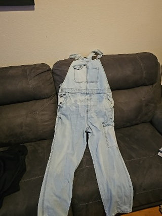 Light Blue Overall Jeans