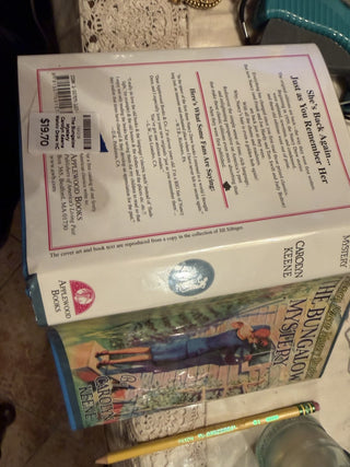 The Bungalow Mystery Carolyn Keene Nancy Drew HC DJ 1991 VV MTS