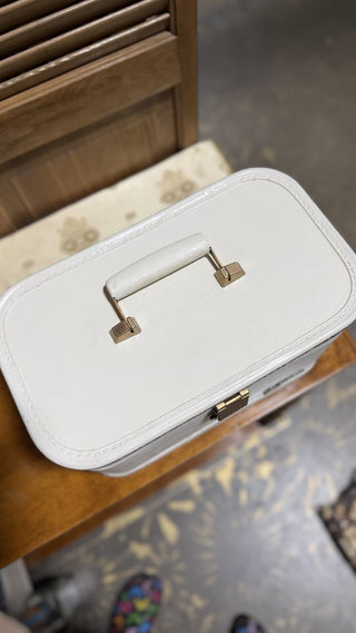 White Train Case Mini Bar RCD|122915