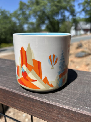 12F Starbucks Coffee Mug New Mexico You Are Here Cup 2015 Hot Air Balloons MTS|67983