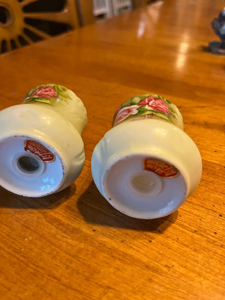 Vintage Lefton Green Heritage S & P Shakers (set of 2) RSV|99905