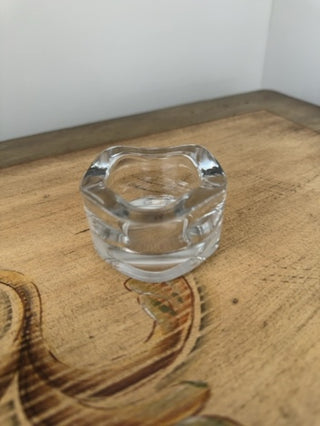 AJ - Glass Wavy Top Votive Holder