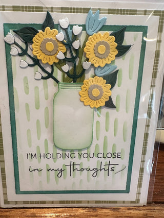 Sympathy:  "I'm holding you close...." mh RCD
