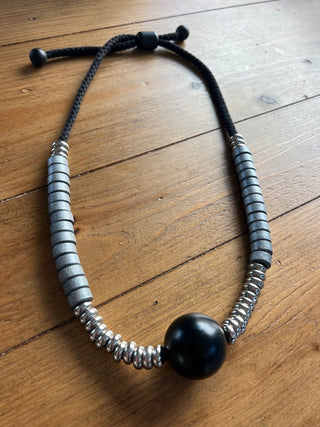 Finnish Aarikka Statement Necklace|113873