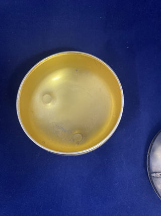 Antique Benedict Assyrian footed silver dish rcd|75407