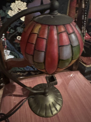 Vintage Style Stained Glass Hot Air Ballon Table Lamp #62 VV MTS|68307