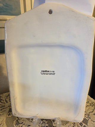 Christmas Reindeer Ceramic Wall Pocket, RCD|123538