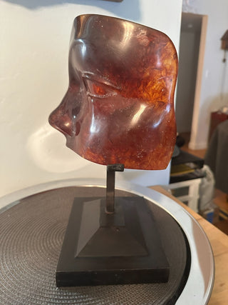 Candle Stand Acrylic Amber Mask  MTS|83757