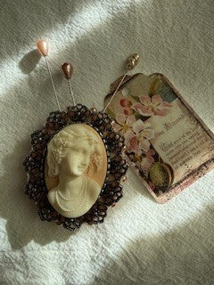 Vintage Cameo Pin Cushion