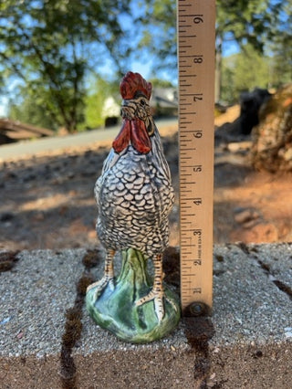 JP vintage ceramic rooster 7.5”  from hobbiest mold