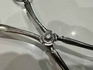 Vintage Leonard Silverplate Serving Tongs MTS|91938
