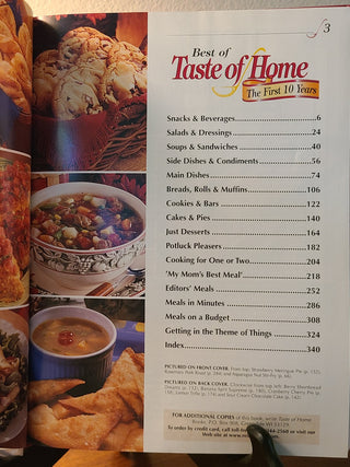 Best of Taste of Home Cookbook -The First 10 Years RCD|73343