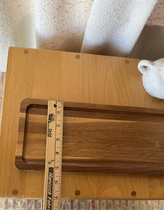 La Cuisine 13"x5.5" Wooden Tray (LZD - RSV)