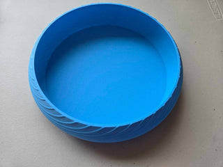 Catch All Bowl - Wavy (Light Blue)