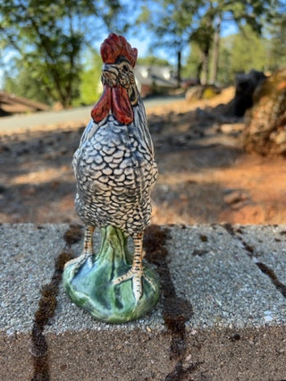 JP vintage ceramic rooster 7.5”  from hobbiest mold