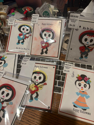 Halloween Card / Dia de los Muertos|117149