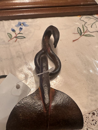 Antique Vintage tree harness hook black primitive farmhouse #47 VV MTS|143932