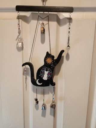 black car windchime rsv|92214