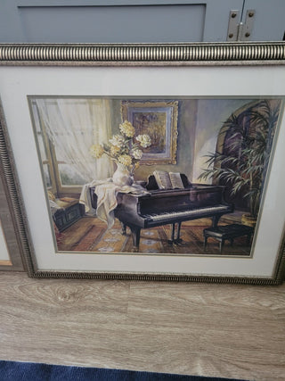 26-1/2" X 22-1/2" Framed Copy of "Life's Grand" by Tilly Milton RCD