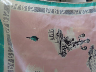 Paris scarf Pink with Eiffel tower MTS