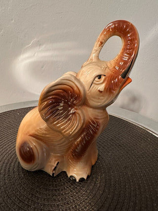 Elephant 7.5x5 Sitting Brazil Ceramic|52445