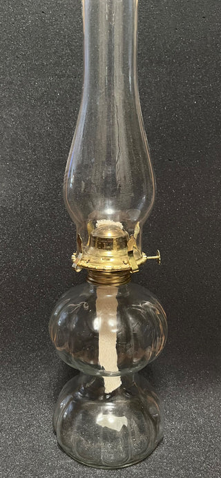 VINTAGE HURRICANE LAMP 18.5" TALL IN EXC CONDITION (KJS) RCD|64869