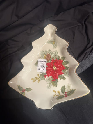Mikasa Porcelain Christmas Candy Dish #62 VV MTS|141587