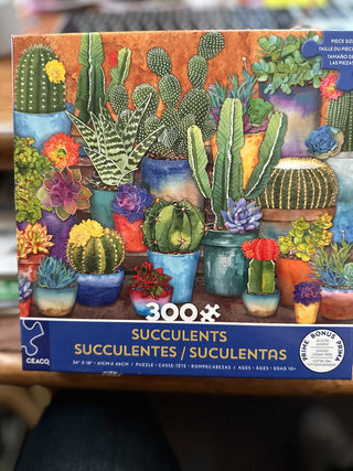 Jigsaw Puzzle - "Succulents" by Ceaco 300 pcs, RCD|71936
