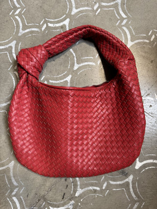 Urban Origs Vegan Woven Red Shldr Bag MTB|68734