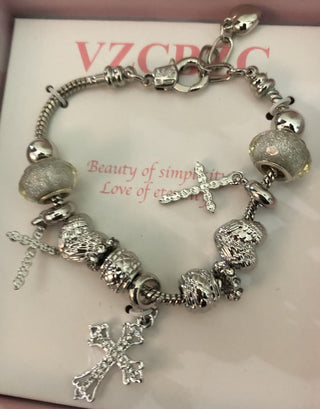 Metal Cross Bracelet RSV B22|99203