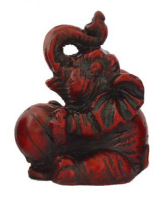Small Lucky Thai small elephant lucky trunk and ball #62 VV MTS|64898