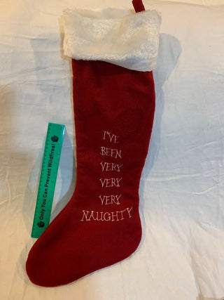 I’ve been naughty/nice stocking 30” MTS|132237