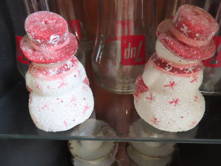 S & P set Glittery Snowmen MTS