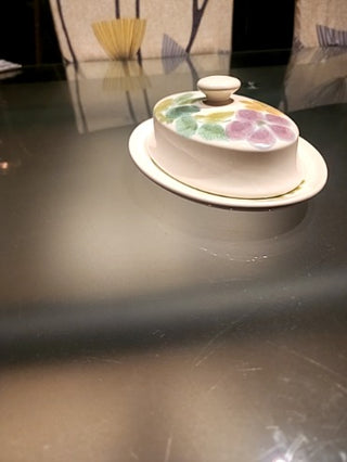1970s Butter Dish covered