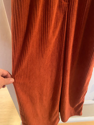 Cider corduroy jumpsuit burnt orange MTS|131049