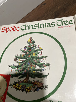Vintage Spode Christmas Tree Dinner Plates (4) RCD|126421