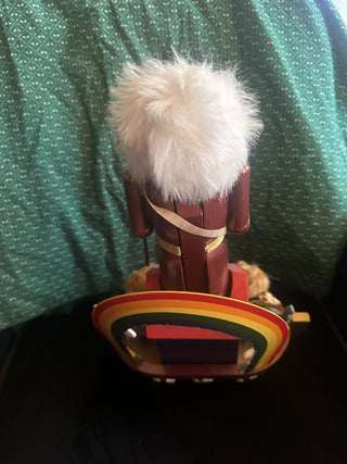 Vintage 15" Noah's Ark Christmas Nutcraker Holiday Bombay Company #62 VV MTS|127864