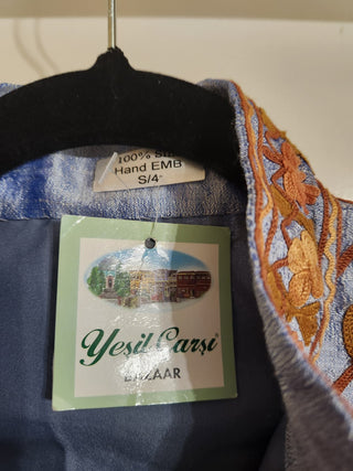 Yesil Carsi Silk Blazer/Jacket - Size S/4 MTS|102565