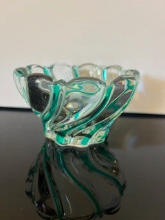 #2204 Marine Blue Stripe Bowl  RSV|99158