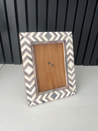 Chevron bone picture frame rsv|93150