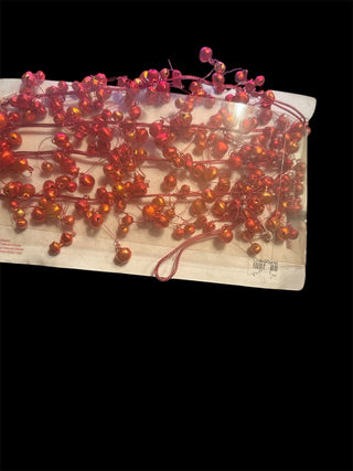 Crate and Barrel Red Jingle Bells Christmas Garland 6" #62 VV MTS|134700