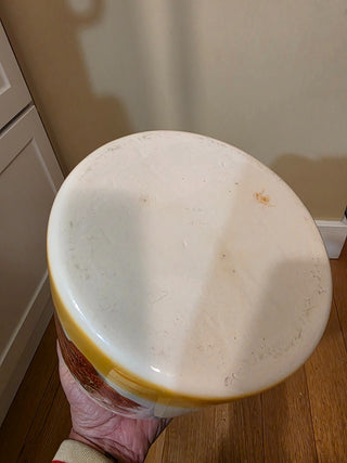 MTS Vtg Pineapple & Strawberry Cookie Jar w/Lid|131917