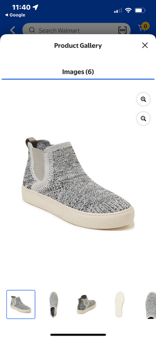 Time&True, Black &White Shoes, Size 6-RSV|118115