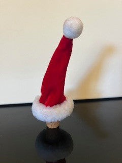 #2389 Santa Hat Bottle Stopper RSV