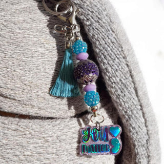 Keychain/Bag Tag You Matter Charm RSV|77307