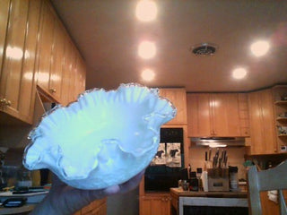 Fenton Silver Crest Spanish Lace
