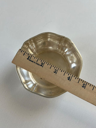 Antique silver plate bowl|74505